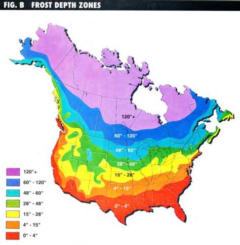 Frost Depth Map Canada - Park Houston Map