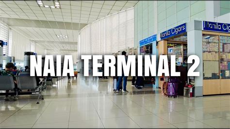 [4K] NAIA Terminal 2 International Departure Walking Tour | Philippines - YouTube