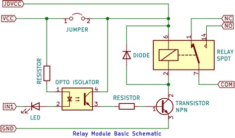 5v relay module circuit diagram - Wiring Diagram and Schematics