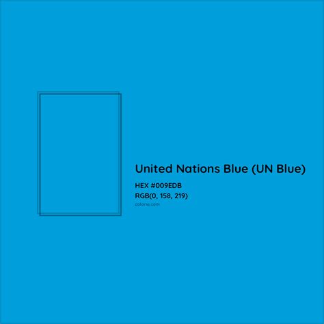 About United Nations Blue (UN Blue) Color - Color codes, similar colors ...