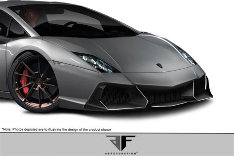 2012 Lamborghini Gallardo 0 Front Bumper Body Kit - 2009-2013 Lamborghini Gallardo AF-3 Front ...