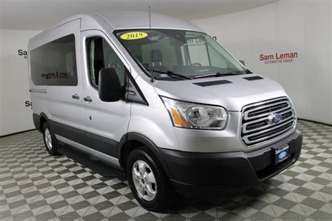 Pre-Owned 2019 Ford Transit-150 XLT Passenger Van in Bloomington #BF2354 | Sam Leman Ford