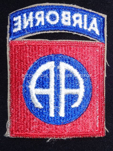 United States of America: 82nd Airborne Division insignia. Circa.1939/ ...