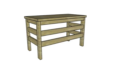 2x4 Desk Plans | MyOutdoorPlans