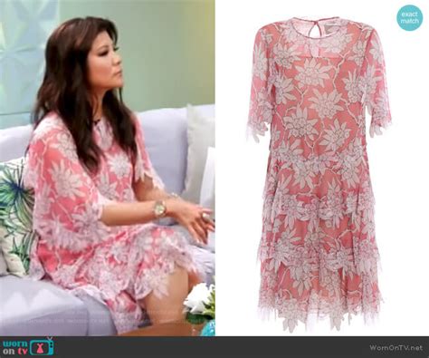 WornOnTV: Julie’s pink floral print dress on Big Brother | Julie Chen ...