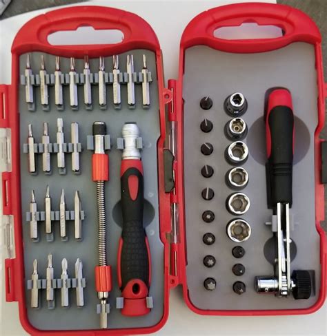 2 Sets of Husky Tools. 23-Piece of Precision Screw Driver Set + 19 ...