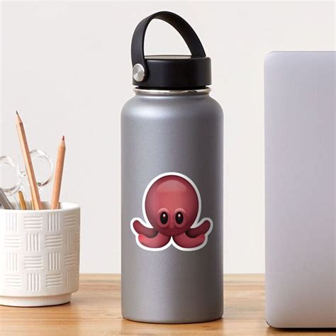 "Octopus emoji " Sticker by Holly2607 | Redbubble