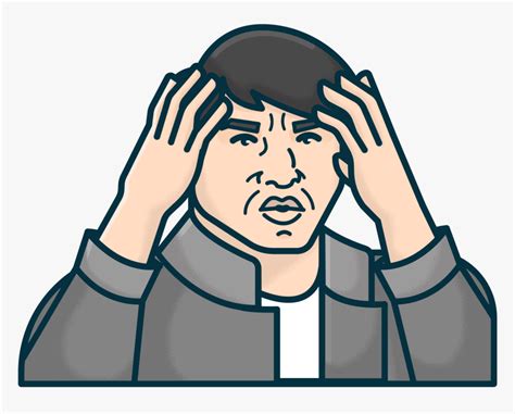 Jackie Chan Confused Meme Clipart , Png Download - Jackie Chan Confused Png, Transparent Png ...