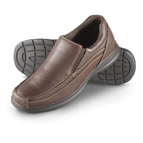 Men's Dr. Scholl's Bounce Slip-on Shoes, Bridle Brown - 590541, Casual Shoes at Sportsman's Guide