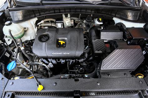 Hyundai Tucson engine Stock Photo | Adobe Stock