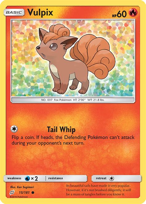 Vulpix 15 (Team Up 2019) Pokemon Card