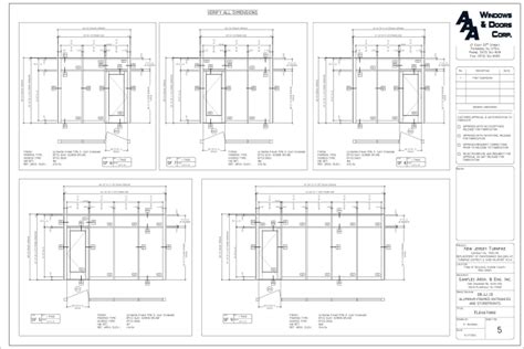 Windows, Doors & Storefronts Shop Drawings by Kiril Najdoski at ...