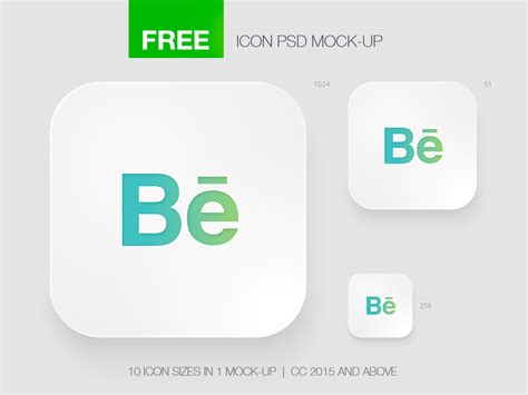 Free Icon App Mock-Up :: Behance