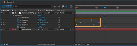 How to add a keyframe in After Effects | AEJuice.com