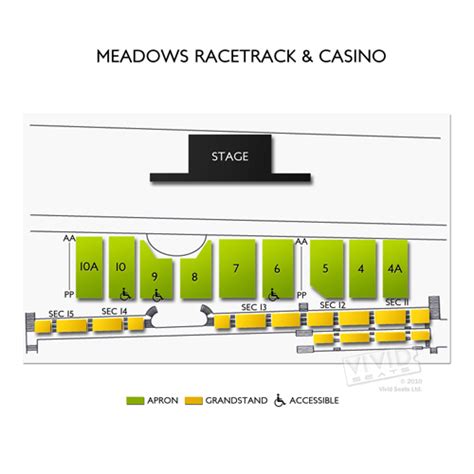 Meadows Racetrack & Casino Seating Chart | Vivid Seats