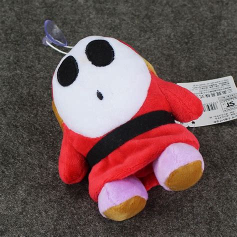 2021 14cm Super Mario Shy Guy Plush Toy Children Plush Stuffed Toys Doll With Suction Cup High ...