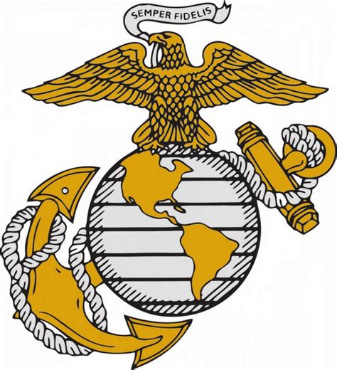 Extremely Marine Corps Logo Vector High Resolution Army Navy Air Force Marines And Coast Guard ...