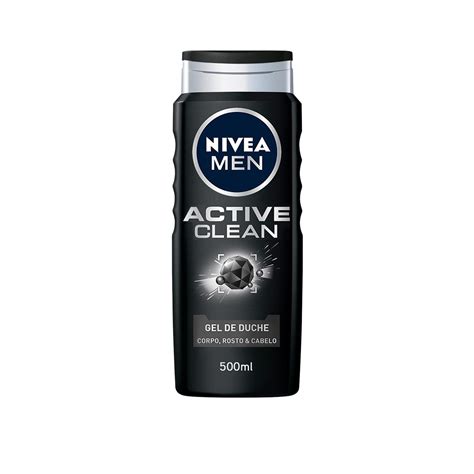 Buy Nivea Men Active Clean 3 in 1 Shower Gel 500ml · South Africa