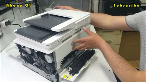 Hp Color Laserjet Pro MFP M277 Transfer belt Change - YouTube