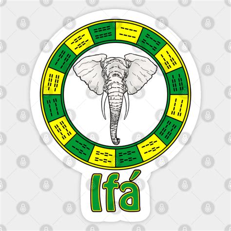 Orunmila - Ifá - Ifa - Sticker | TeePublic