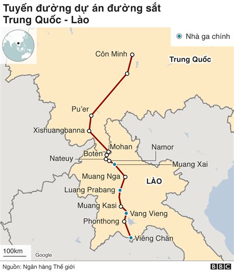 Đông Nam Á: Lào sẽ khai trương đường sắt cao tốc do Trung Quốc xây - BBC News Tiếng Việt