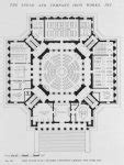 First floor plan, Columbia University Library, New York City (fig. 156) - digital file from ...