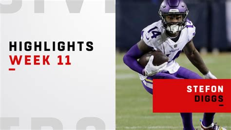 Stefon Diggs highlights on 'SNF' | Week 11