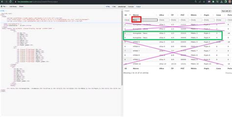 Column filtering does not work — DataTables forums