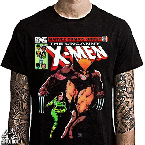 Camiseta X-men, Wolverine Rogue | Elo7 Produtos Especiais