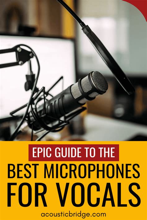 Best Vocal Microphones: Reviews of the Best Microphones for Vocals ...