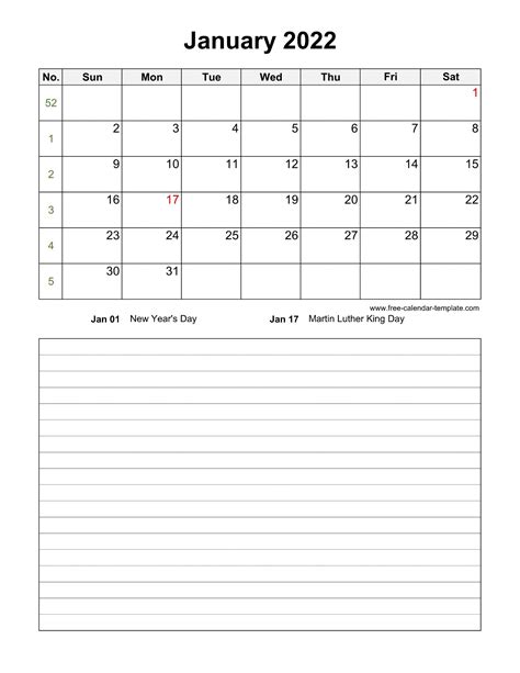 Monthly calendar 2022 printable - acacare