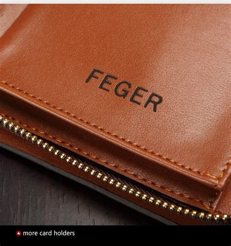 ?FEGER? Simple Compact Genuine Cow Leather Mens Wallet!! Bag/Bags ...