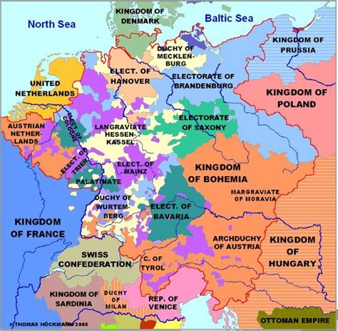 19thC German principalities, etc. | Genealogy | Historical maps ...