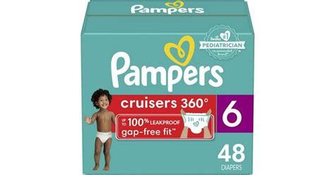 Pampers Cruisers 360 Fit Diapers Size 6 - Compare Prices - Klarna US