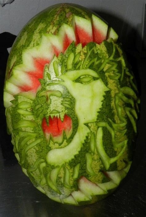 Food Carving | Melon Carving | Food Carvings/Art - #carving #carvings #melon - #new en 2020 ...