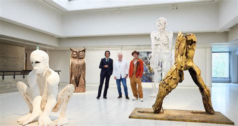 Brad Pitt & Nick Cave Open Debut Art Exhibition