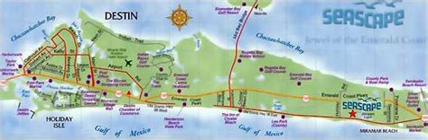 Florida Real Estate Blog: Destin Florida Map