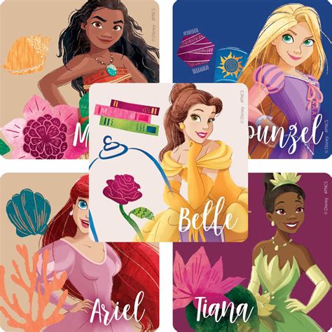 Disney Princess Sticker Assortment - Disney Princess Stickers - SmileMakers