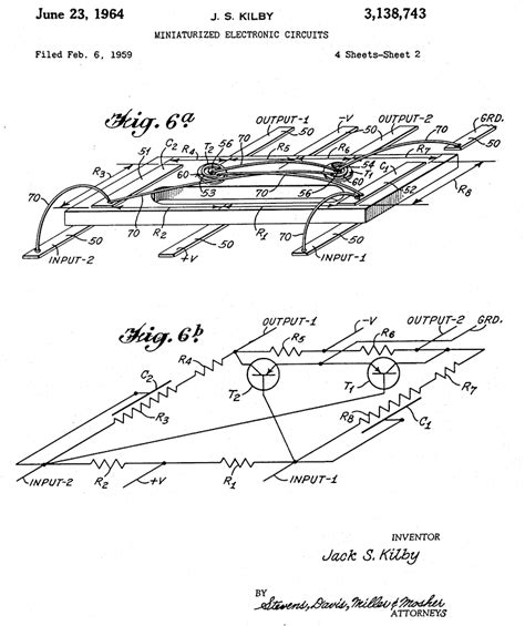 Kilby files patent for IC, February 6, 1959 - EDN