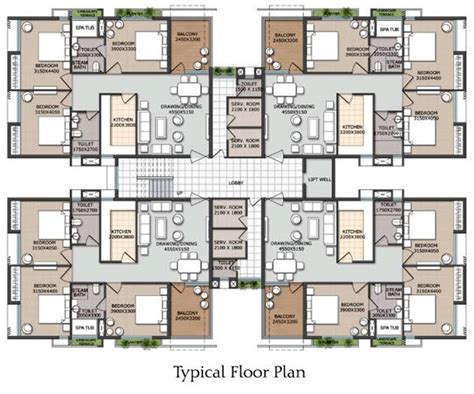 Pin by Ramzi Sakakini on high rise apartment plans in 2019 | Pinterest | Architectural house ...