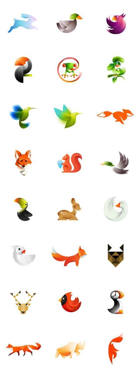 Animals logos | Disenos de unas, Como diseñar un logotipo, Logotipos de diseño gráfico