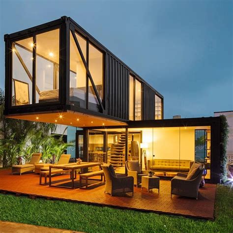 Luxury 40ft Shipping Container Homes Prefab Container House With ...