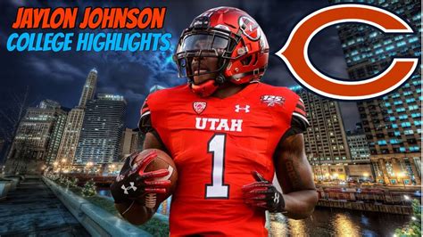 Jaylon Johnson Utah Highlights (Game Audio) - YouTube