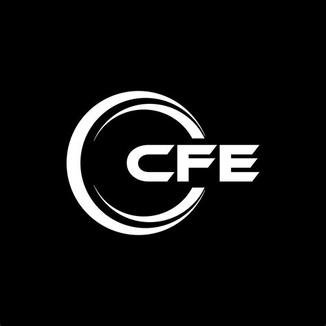 CFE letter logo design in illustration. Vector logo, calligraphy ...