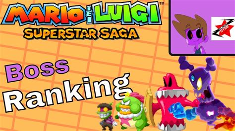 Ranking the Bosses from Mario and Luigi Superstar Saga Part 1 - YouTube