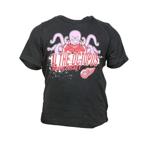 Detroit Red Wings Toddler Al the Octopus T-Shirt - Vintage Detroit ...