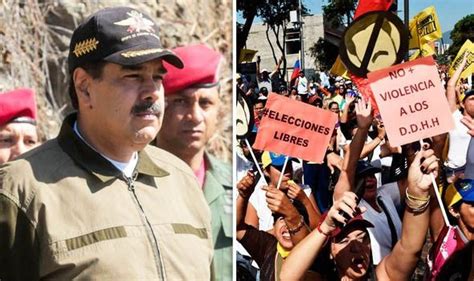 Venezuela CRISIS: Military turns on Maduro as general calls for ...