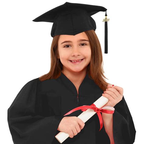 Buy Primary School Graduation Gown Value Graduation Gown and Cap Unisex, Child Kids Preschool ...