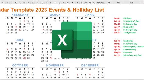 2023 Calendar Excel Format – Get Calendar 2023 Update