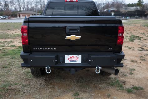 2015 Chevy 2500 HD Duramax Pickup rear bumper with shackle mounts by WAM Bumpers | Bumpers ...